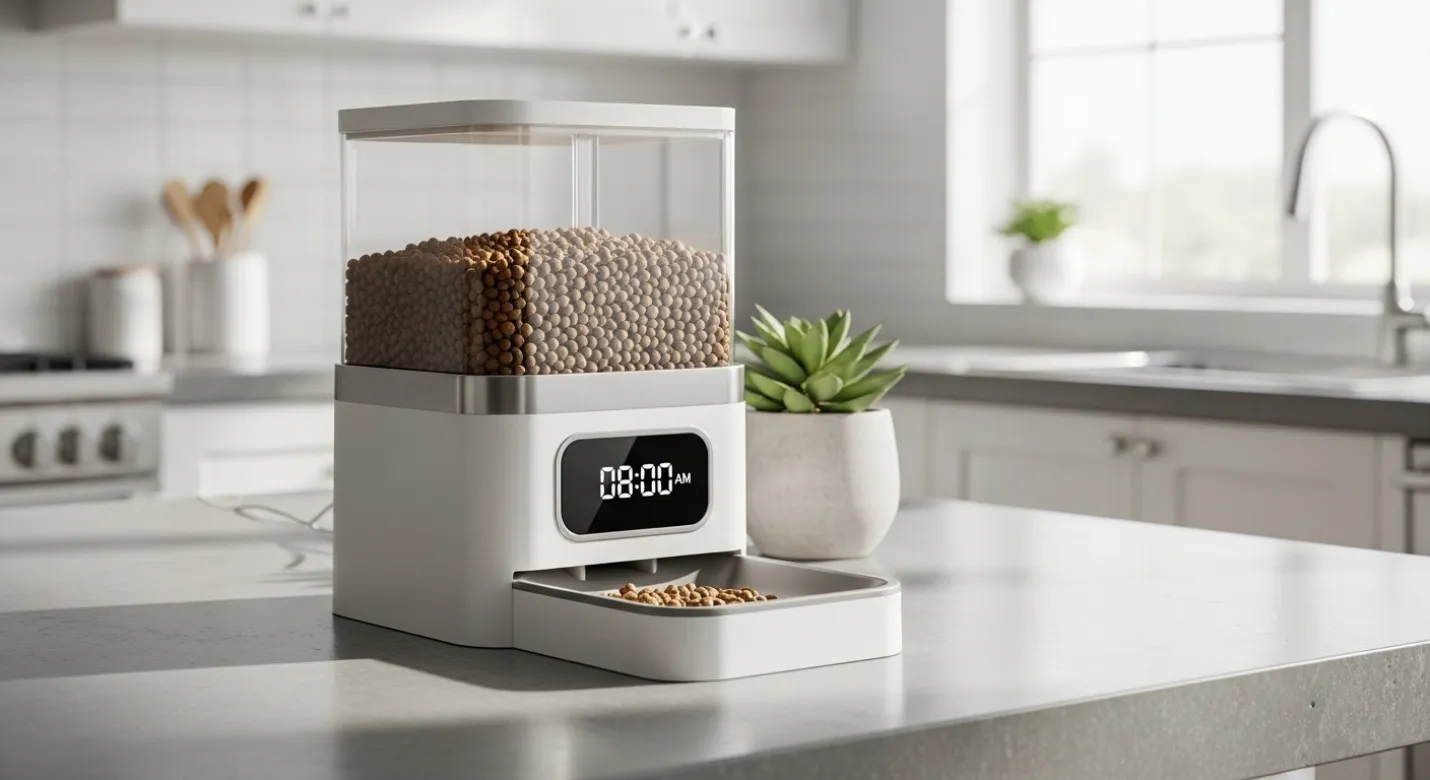 Qual a diferença entre alimentador automático e comedouro pet tradicional?