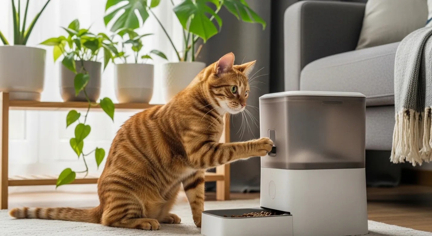 Comparação entre alimentador automático e comedouro tradicional